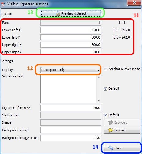 jsignpdf cannot see visible signature